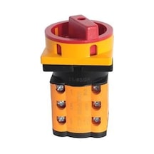 Opaş 3x25a 1-0-2 Mini Tip Kutup Değiştirici Kilitli Pako Şalter