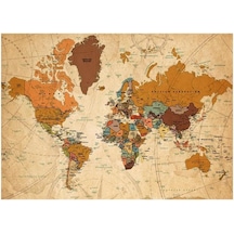 1000 Parça Puzzle - World Map-ıı Dünya Haritası-ıı