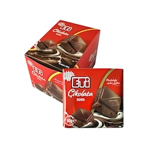 Eti Çikolata Sütlü Kare 60 Gr X 10 Adet