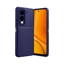 Vivo Y29s Uyumlu Auto Focus Karbon Kapak - Lacivert