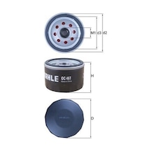 Mahle Yag Fıltresı Kucuk Opel Vıvaro A-clıo I-ıı-ııı R9-r19 Kango 97 Megane I-ıı Modus 05 Duster 10 Logan 04 Qashqaı 06 13 K9k F8q K4m E7j K7j F4r F9q E7f Mahle Oc467 7700274177 7711945897 15208000ab