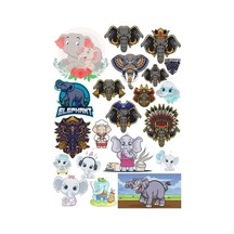 Fil Sticker Set 2 20 Parça Telefon, Tablet, Defter, Laptop Sticker