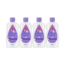 Johnsons Baby Bebek Yağı 300ml Bedtime Uyku Rutini 4 Lü Set