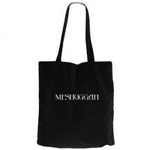 Meshuggah Logo Siyah Kanvas Bez Çanta