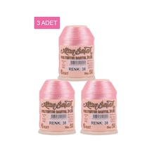 Hubrendy Tedarik 3 Adet Altınbaşak Oya Ve Dantel İpi 20 Gr - Royaleks - No: 038