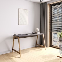 Lagomood Denge Çalışma Masası 140 Cm Antrasit Ceviz Antrasit - Ceviz Lagomood Denge Çalışma Masası 140 Cm Antrasit Ceviz Antrasit - Ceviz