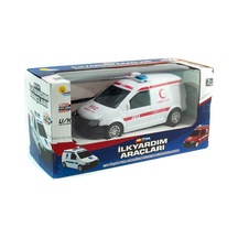 Uzaktan Kumandalı Full Fonk. Ambulans 1:20 Ölçek Caddy
