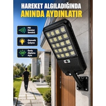 Solar Led Bahçe Lambası Hareket Sensörlü Uzaktan Kumandalı Dış Mekan Aydınlatma Diğer