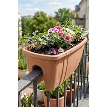 Dekoratif Balkon Korkuluk Saksısı -