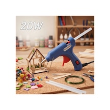20w Sıcak Silikon Tabancası - Küçük Boy - 7.5 Mm Mum Silikon Uyumlu