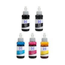 OCP Epson EcoTank ET 7700 Uyumlu Yazıcı Mürekkep Seti 70ml 5 Renk
