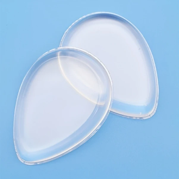 Gateesat 2li Doğal Lateks Şeffaf Silikon Makyaj Süngeri Islak Kullanım