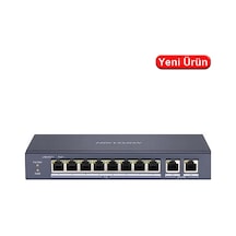 Hıkvısıon Ds-3e0310p-e/m 8 Port 10/100 Poe 1xuplınk +2xgıgabit Poe 60w Yönetilemez Poe Switch
