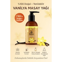 Vanilyalı Aromaterapi Yenilebilir Rahatlatıcı Doğal Masaj Yağı 120 Ml - 289289374