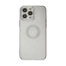 Newface Apple İphone 14 Pro Max Kılıf Santa Lens Silikon - Şeffaf
