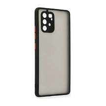 Galaxy A91 / S10 Lite Kılıf Montreal Silikon Kapak - Siyah