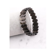 Golden Obsidyen 8 x 14 mm Özel Kesim Doğal Taş Bileklik Çok Renkli