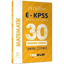 2026 E-kpss Tüm Adaylar İçin Genel Yetenek Matematik Tamamı Çö...