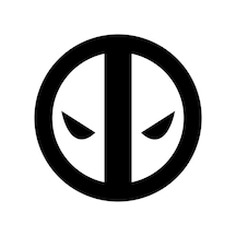 Deadpool Oto Cam Sticker 58 35 Cm