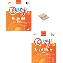 Palme 6. Sınıf Enerji 6+6 Matematik Ve Sosyal Bilgiler Deneme Sınavı + Telefon Standı