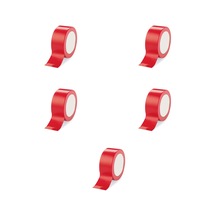 Omeyva Takviyeli Tamir Bandı - İzolasyon Onarım Çadır Bandı - Kırmızı - 48 Mm X 10 Yrd - 5 Rulo