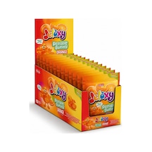 Jelaxy Peelable Portakal Aromalı Soyulabilir Yumuşak Şekerleme 65 Gram 12 Adet 1 Kutu