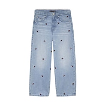 Tommy Hilfiger Erkek Çocuk Kot Pantolon Kb0kb10417 Mavi