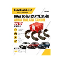Tofaş Doğan Kartal Şahin Uyumlu Trw Arka Balata Takımı - Erb485