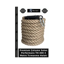 Premium Çalışma Salon Performans Th-400 4 Metre Tırmanma Halatı Çok Renkli