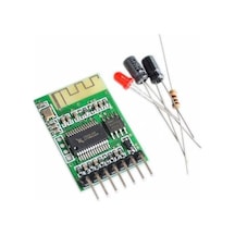 Bluetooth Ses Alıcısı Şablon Kiti Stereo Kablosuz Hoparlör Güç