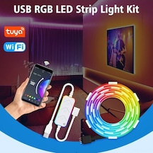 Ebitda Wifi Kontrolü Rgb Led Şerit Işık - 100/300/500/750cm Seçenekleri