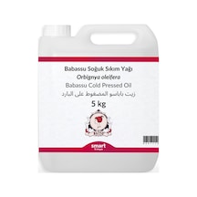 Babassu Soğuk Sıkım Yağı Orbignya Oleifera 5 Kg