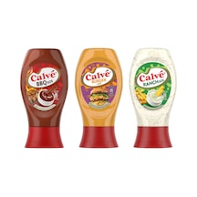 Calve Bbq - Burger - Ranch Sos 3 Lü Karma Paket