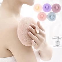 Vantuzlu Banyo Lifi Süngeri Doğal Lif Kabağı Zenginleştirilmiş Kişisel Bakım Temizlik Lifi 1 Ad