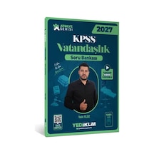 Yediiklim Yayınları 2027 Kpss Atölye Serisi Genel Kültür Vatandaşlık Tamamı Video Çözümlü Soru Bankası