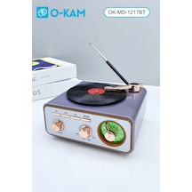 O-kam Md-1217bt Pikap Tasarımlı Retro Radyo