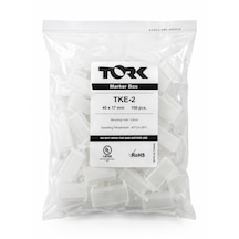 Tork Tke-2 Marker Box Kablo Etiketleme Kutusu 40x17 Mm 100 Adet