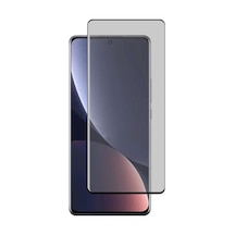 Xiaomi 12T / 12T Pro Tam Kaplayan Çerçeveli Mat Cam Koruma-AL3124