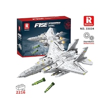 Reobrix Fighter Aircraft American Mcdonnell Douglas 33034 Brick Yapım Seti