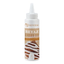 Miwida Beyaz Çikolata Sos - Pratik Waffle, Pankek,