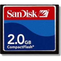 Sandisk Compact Flash 2 GB Hafıza Kartı