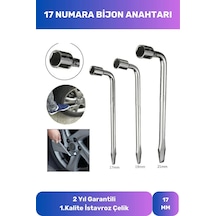 İstavroz Çelik 1.kalite Nikelajlı 19mm Numara Bijon Sökme Anahtarı Tek Kol Pipo