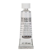Schmincke Horadam Gouache Artist Guaj Boya 15 Ml Seri 1 103 Zinc White Çok Renkli