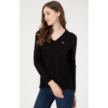 U.s. Polo Assn. Kadın Siyah Basic Kazak Siyah