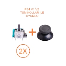 2 Adet Ps4 Analog Motoru + Topuz Başlık Set