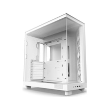 Nzxt H6 Flow CC-H61FW-01 3 x 120 MM Atx Oyuncu Kasası Beyaz