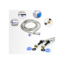 Banyo Duş Hortumu 1.5 Metre Krom Paslanmaz Çelik Tesisat Hortumu