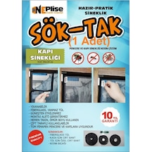 Pratik - Hazır Sineklik 80 X 220 Cm Sök Tak Kapı Sinekliği