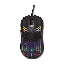 Lunatic Sparrow 6400 Dpi Rgb Ledli Makrolu Oyuncu Mouse