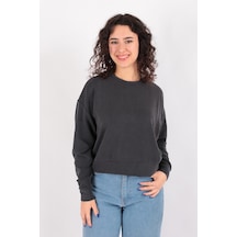 Busem S0016589 Kadın Sweatshirt Antrasit